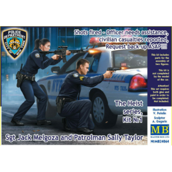 1/24 Master Box 'Sgt Jack Melgoza and Patrolman Sally Taylor' 24064 